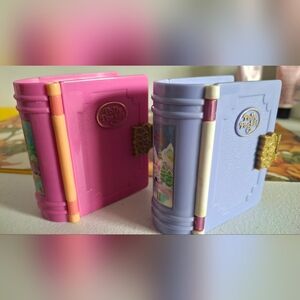 Polly Pocket Pink and Purple Book Set No figures